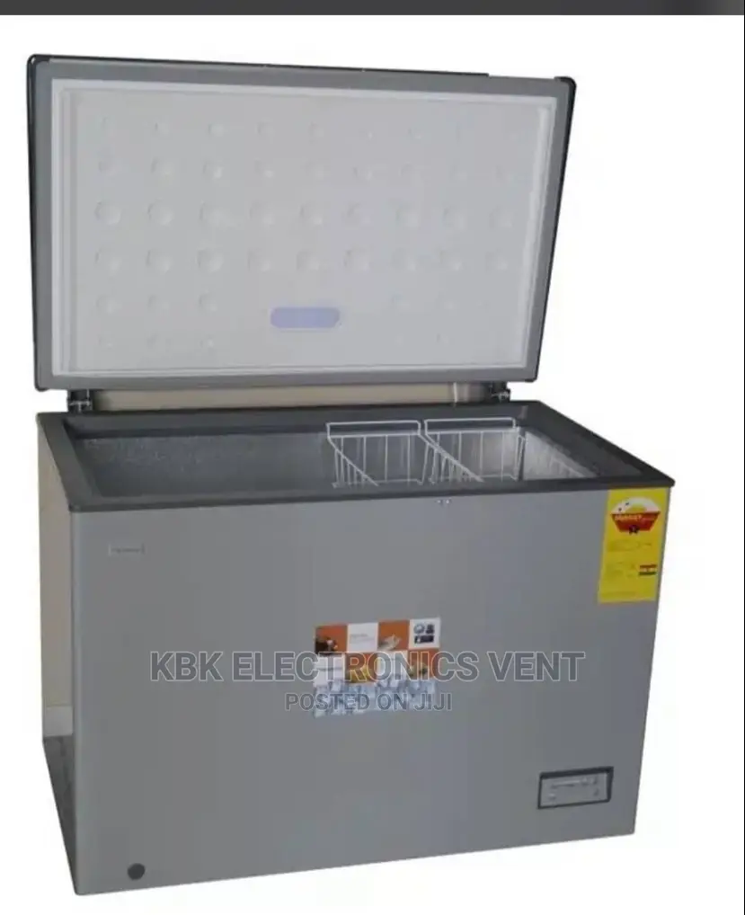 Pearl 251ltrs Chest Freezer+ Glass Top