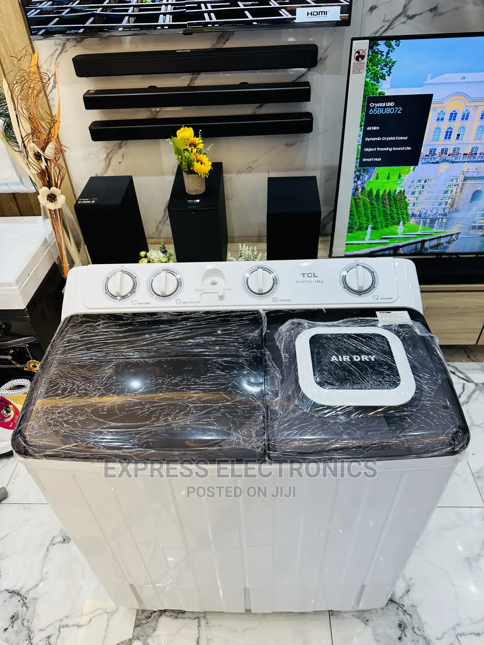 Easy to Operate Twintub Washing Machine 12kg TCL