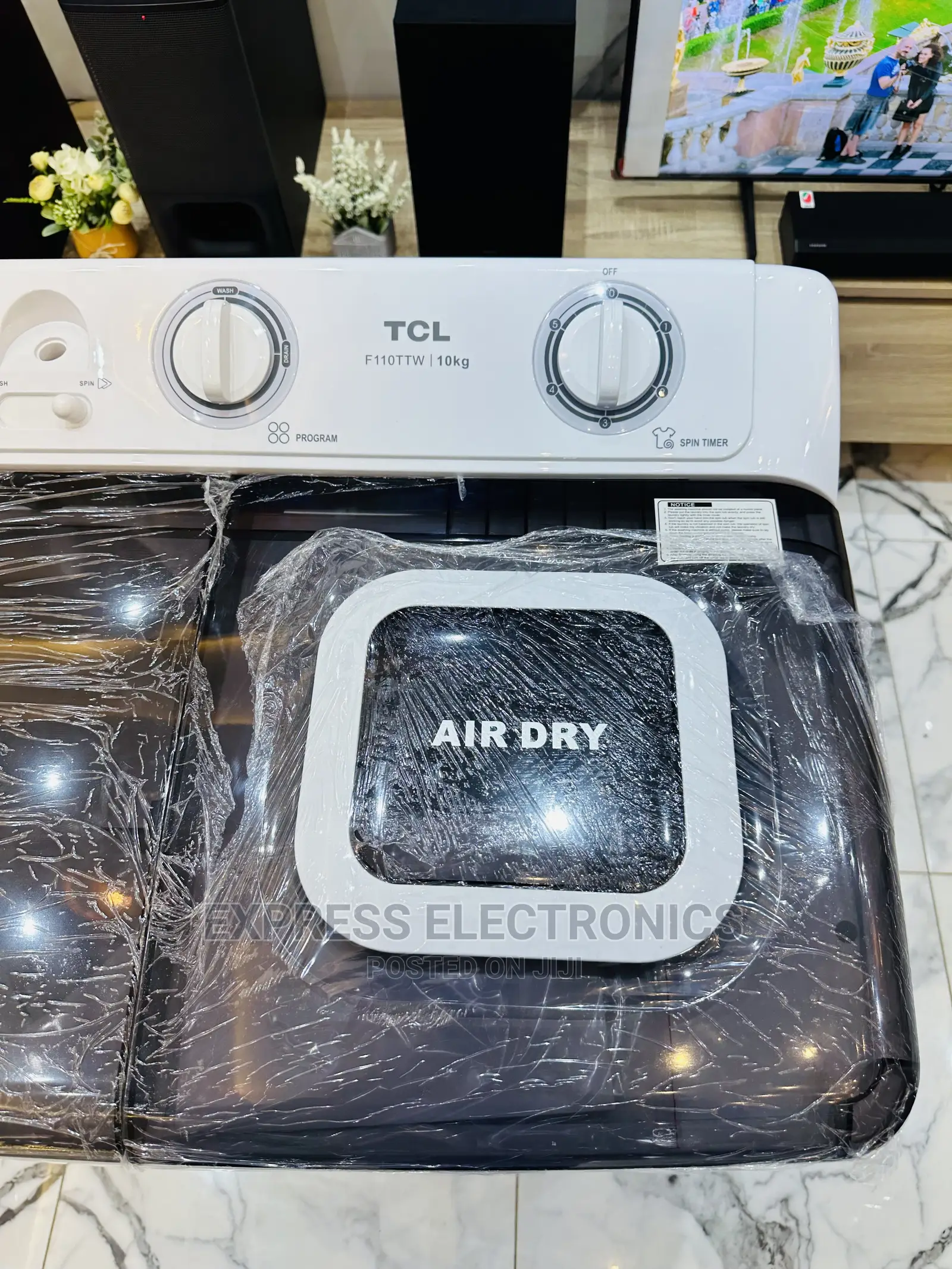 Full Plastic Body TCL Washing Machine 12kg Twintub