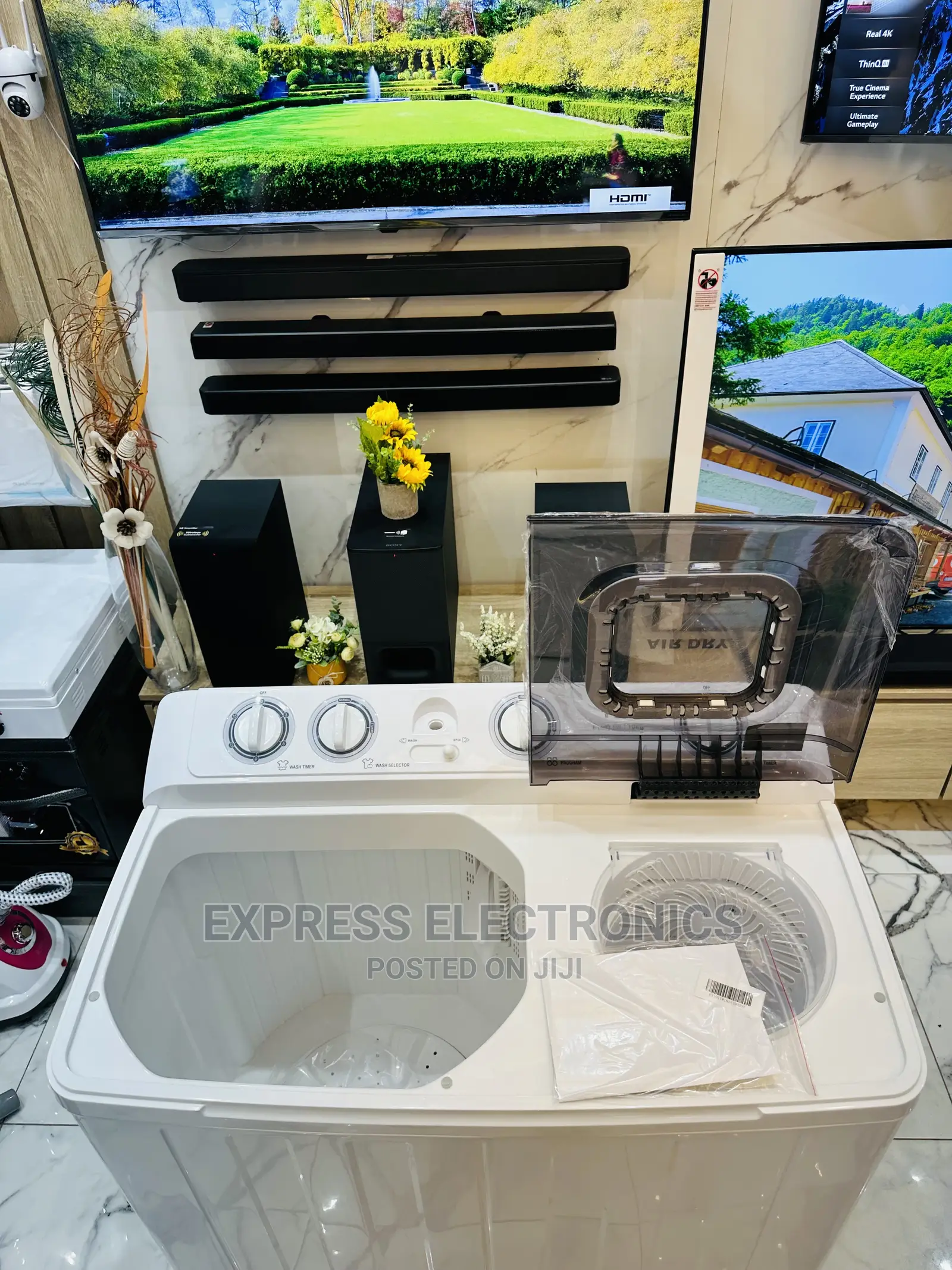 Full Plastic Body TCL Washing Machine 12kg Twintub