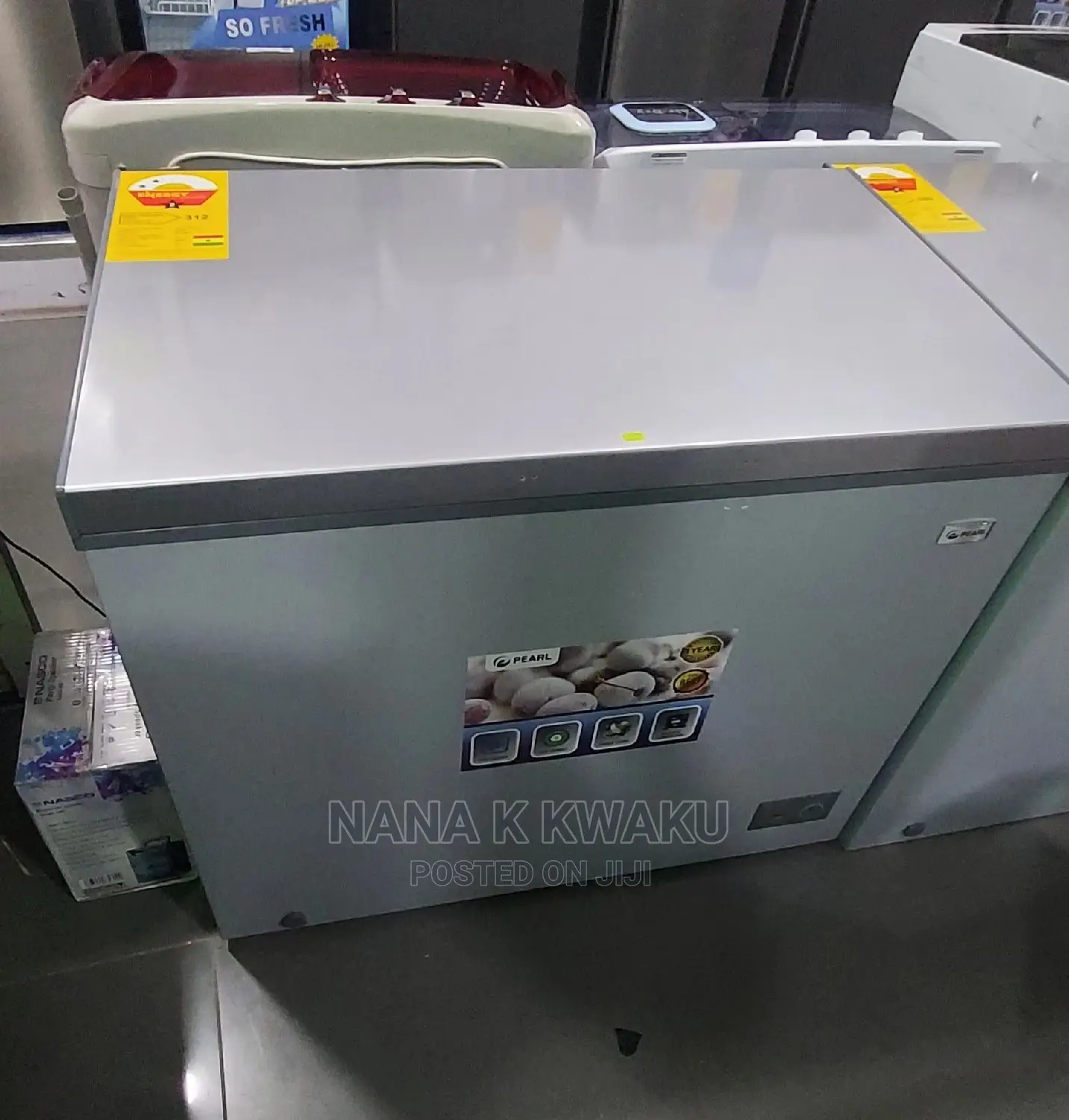 290pcf_pearl 250litrs Chest Freezer