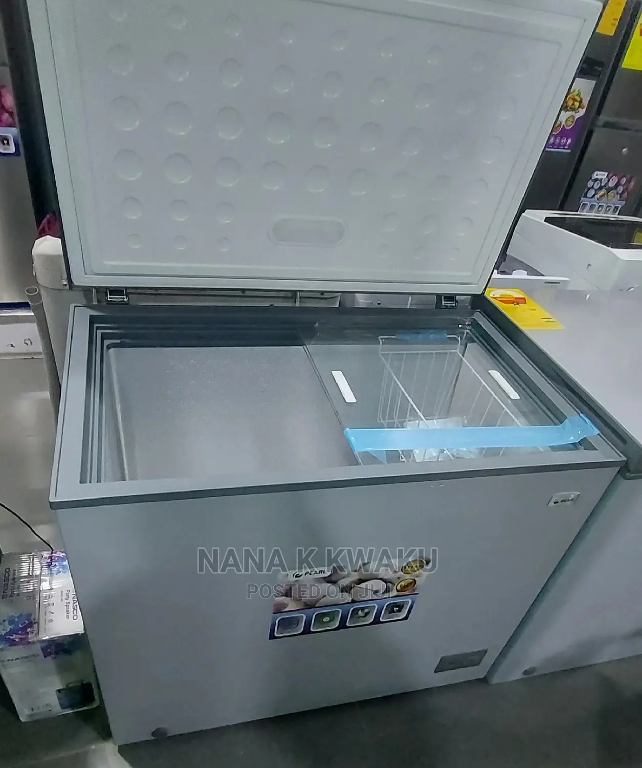 290pcf_pearl 250litrs Chest Freezer