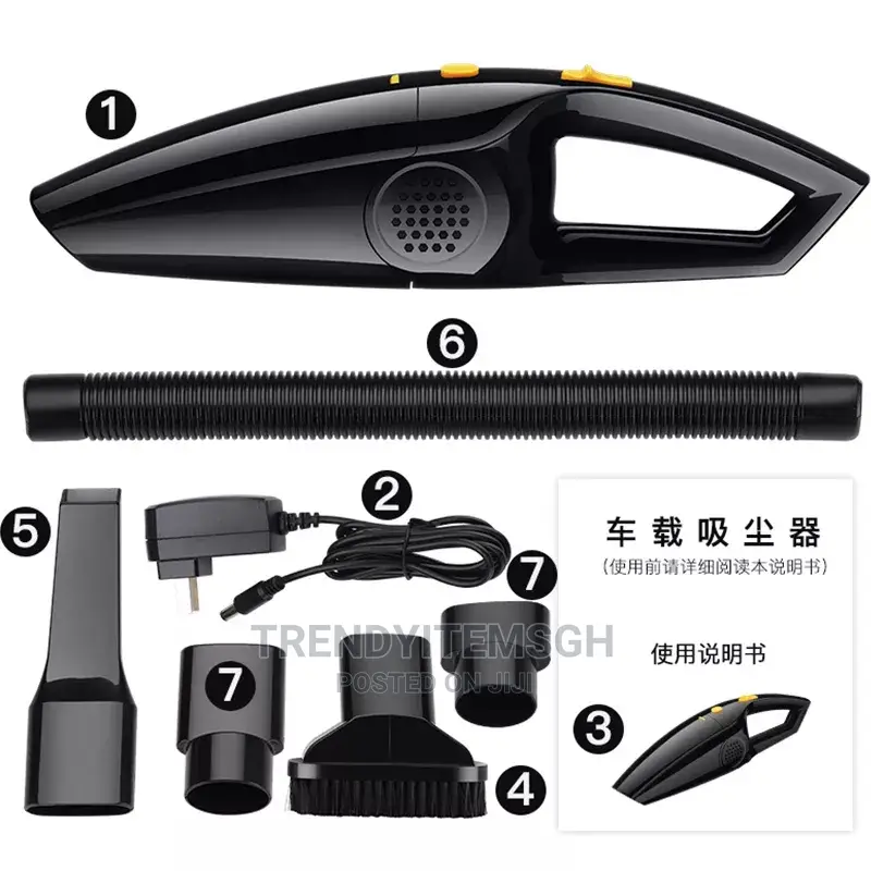 Powerful Rechargeable Cordless Handheld Vacuum