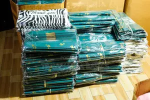 New Green Pullout Drawstring Shopping Bags