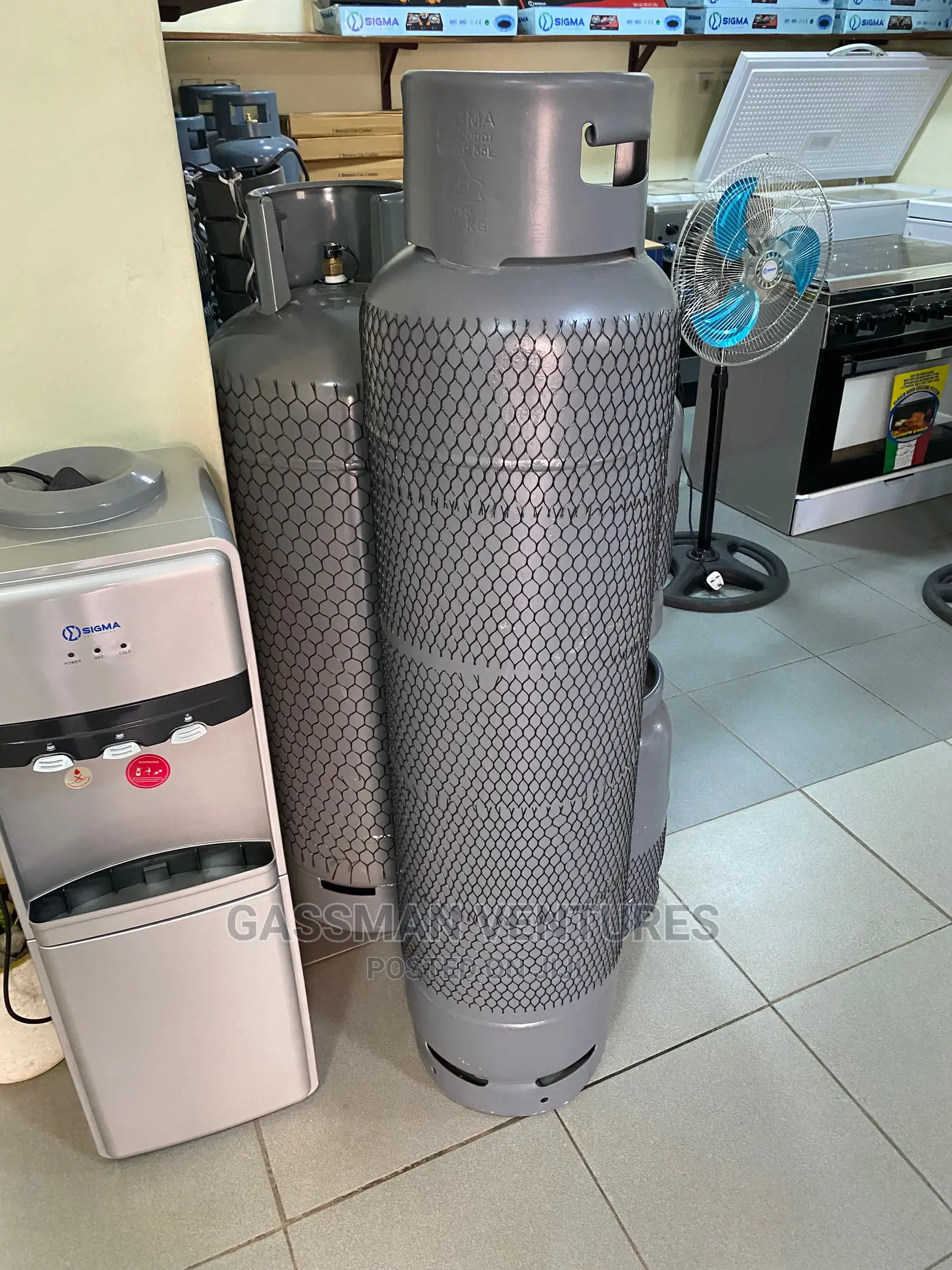 Brand New 35kg LPG Gas Cylinder