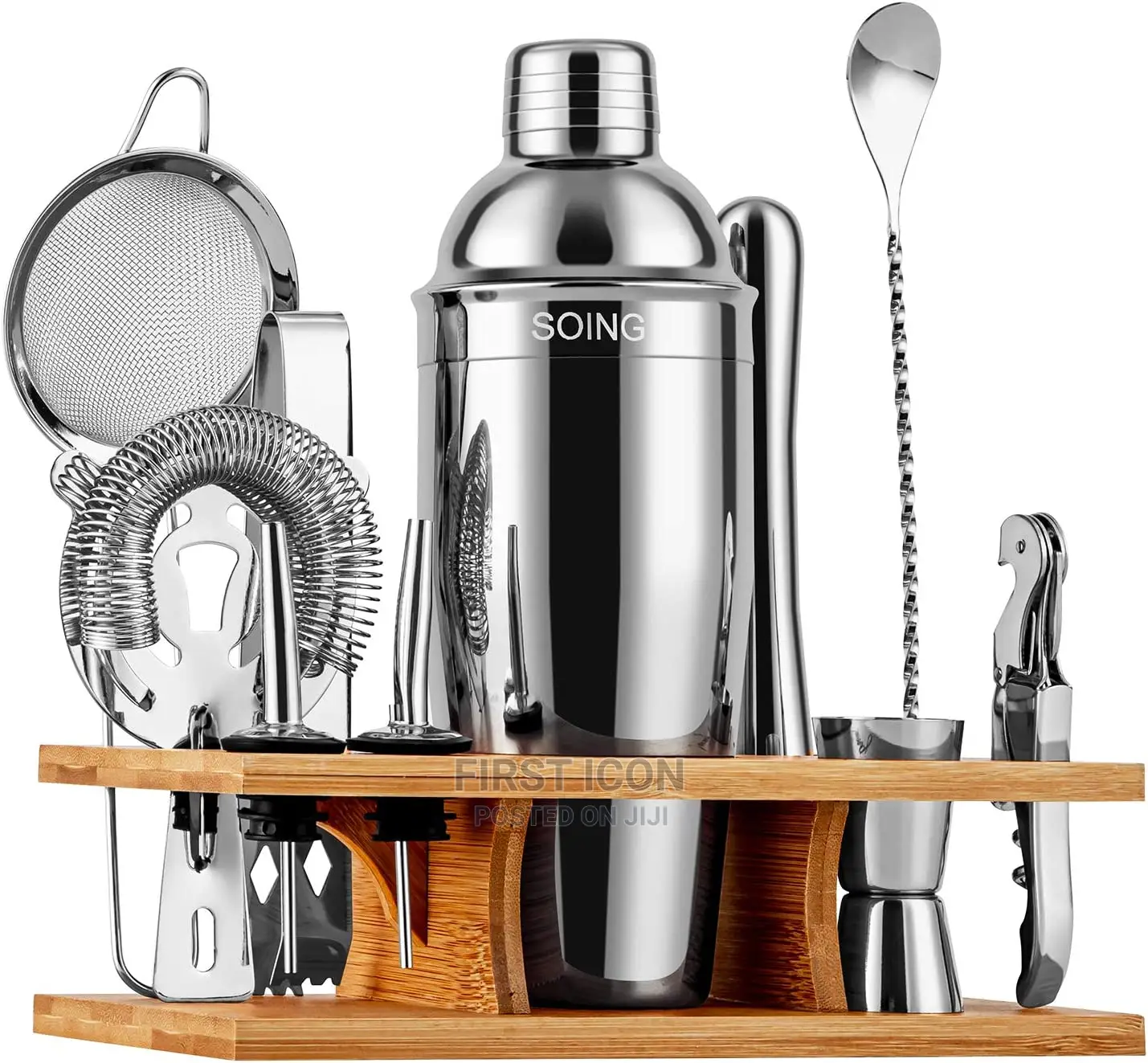 11-piece Bartender Kit, Cocktail Shaker Set