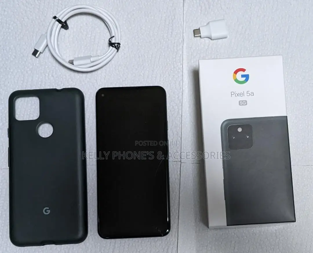 New Google Pixel 5a 5G 128 GB Black