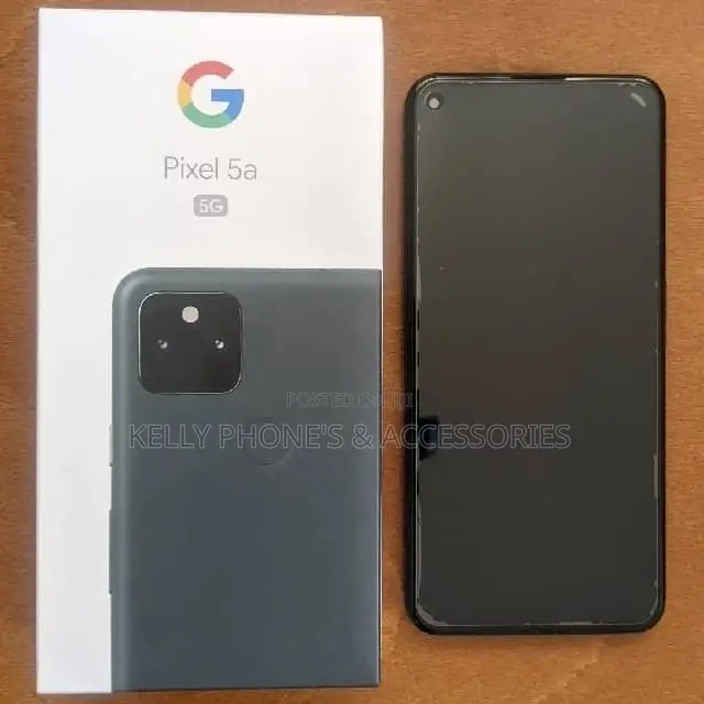 New Google Pixel 5a 5G 128 GB Black