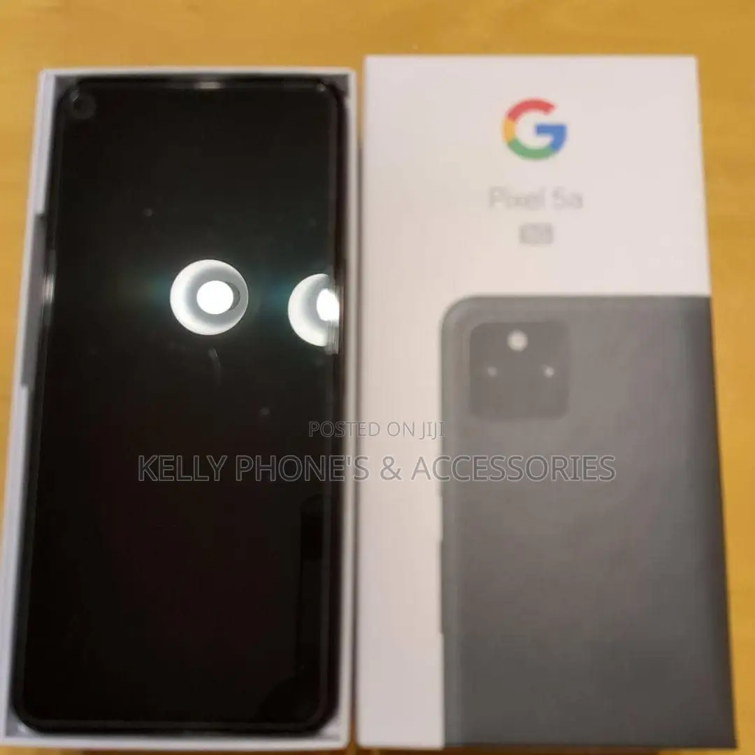New Google Pixel 5a 5G 128 GB Black