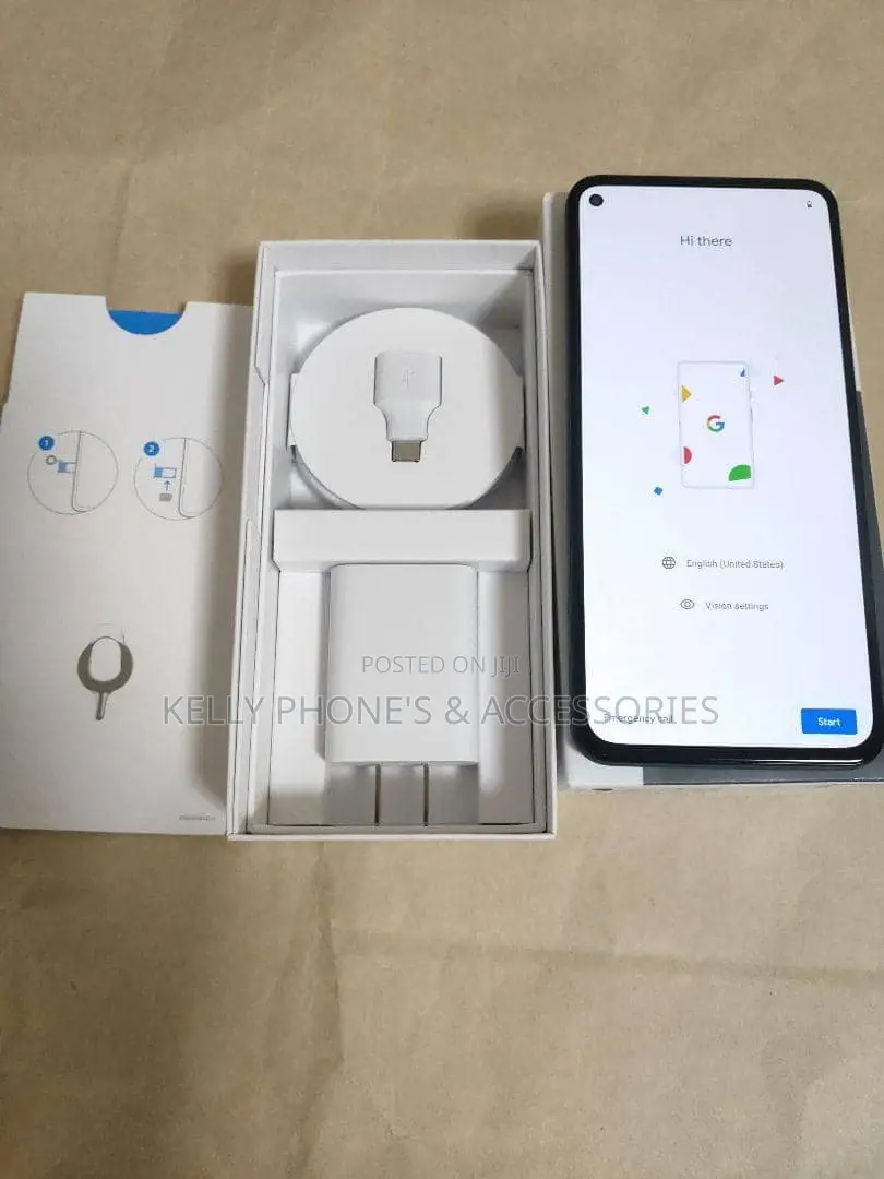 New Google Pixel 5a 5G 128 GB Black