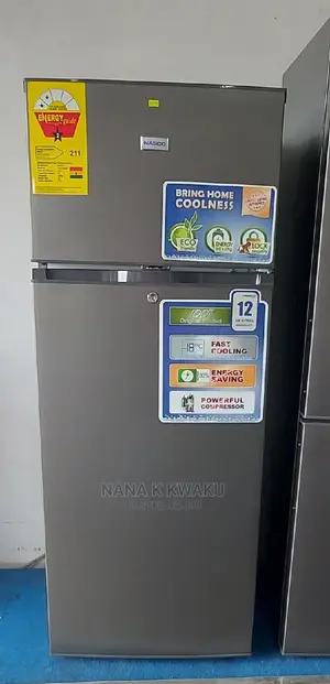 Top Freezer_nasco Nasf2-28 Double Door Fridge