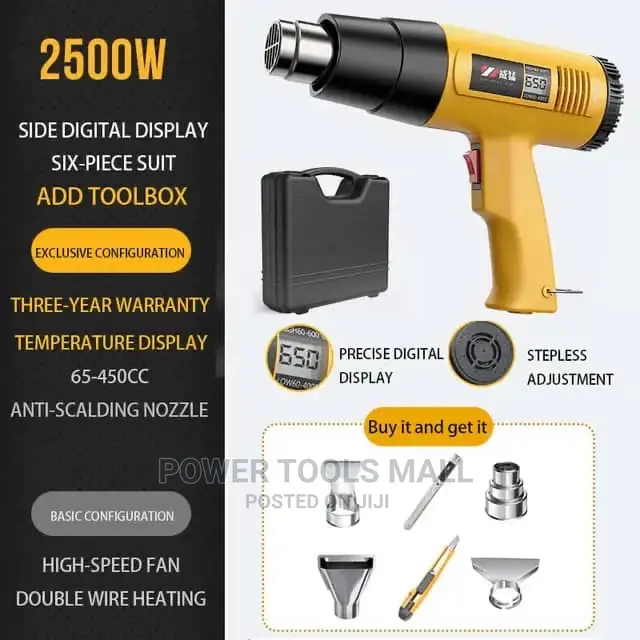 Digital Heat Gun 2500w