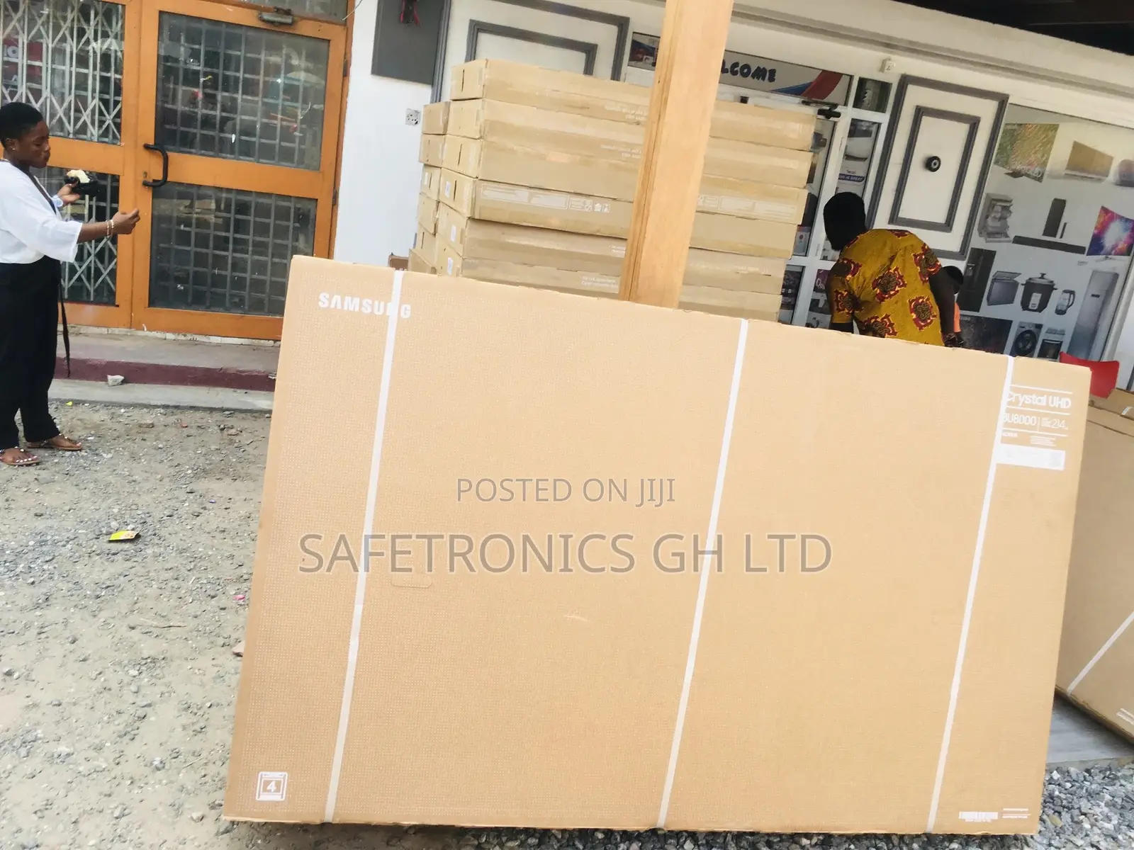 The Future of Tv Is Here Samsung 75” BU80 LED Tv