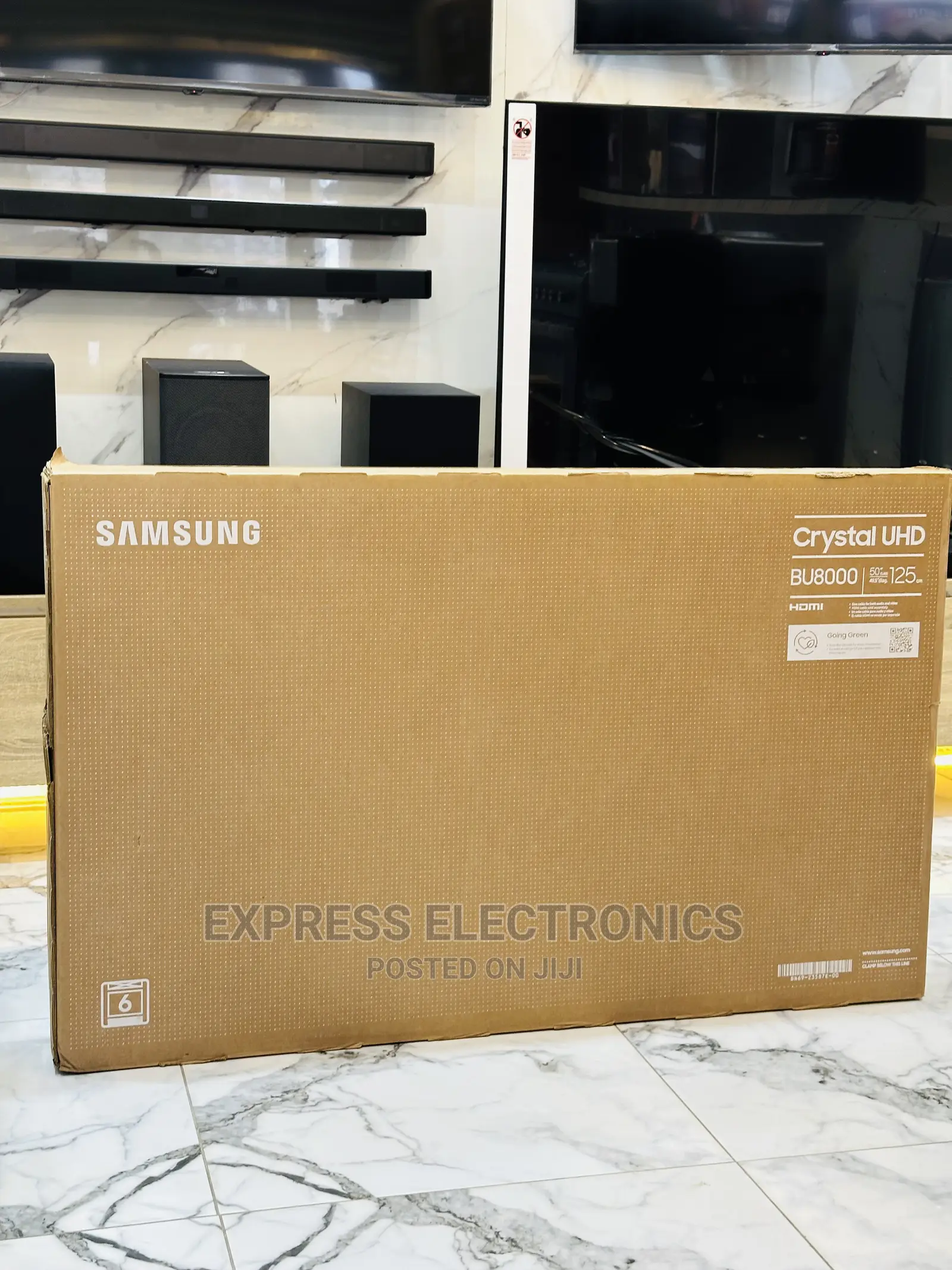 Wide Range of Colors 50”Bu8000 UHD Smart Samsung Tv