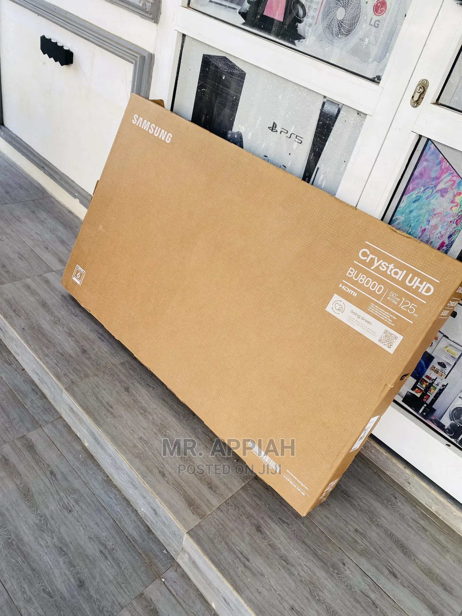 Fresh in Box Samsung 50” UHD Smart Crystal Tv( )