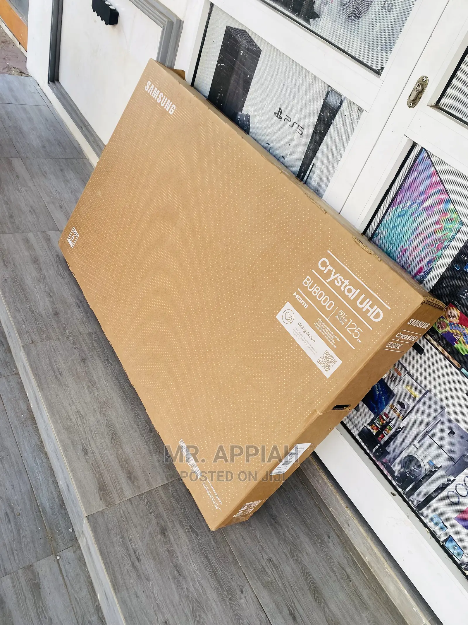 Fresh in Box Samsung 50” UHD Smart Crystal Tv( )