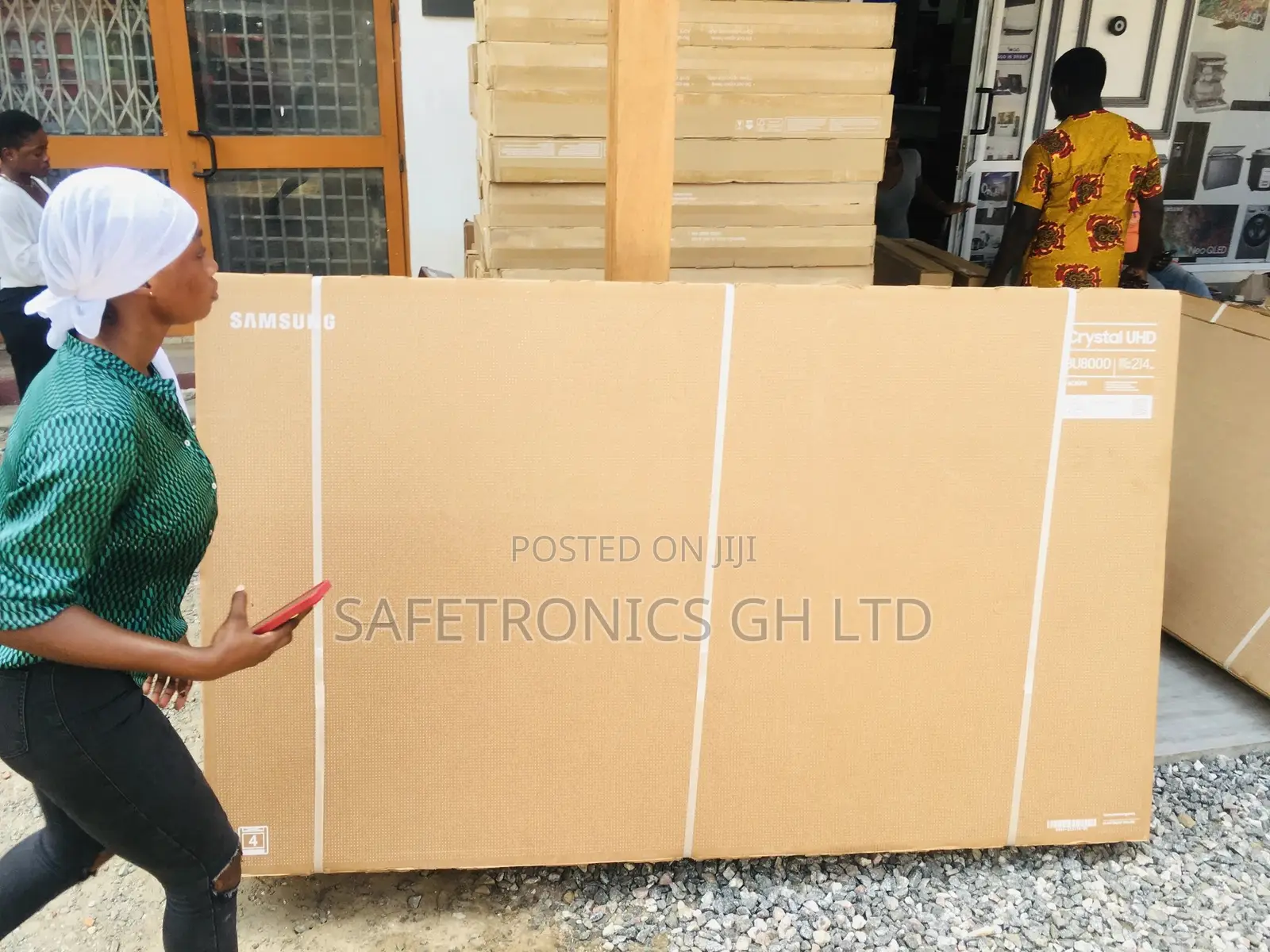 Durable Samsung 75” LED BU80 TV