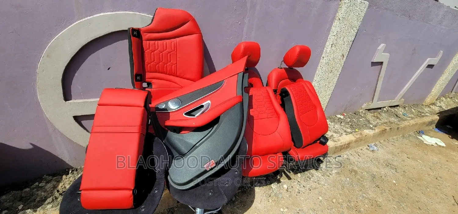 Benz W205 C300 2016-2020 Leather Seat Upholstery Available