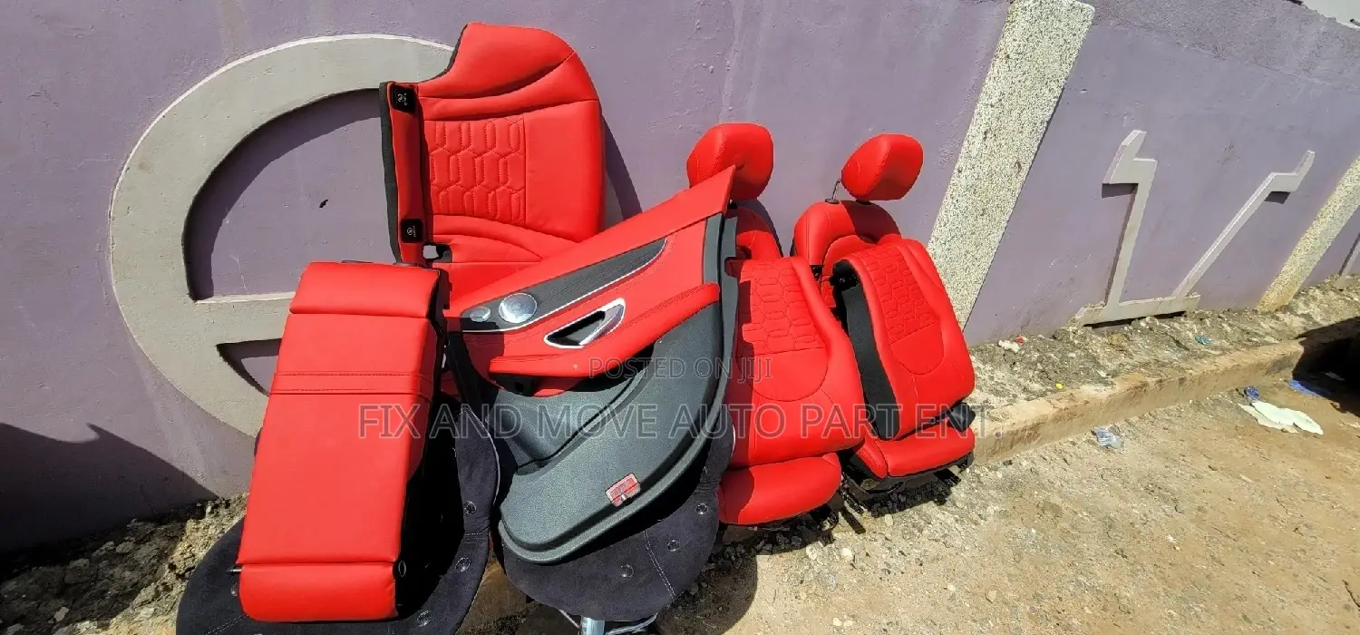 Benz W205 C300 2016-2020 Leather Seat Upholstery Available
