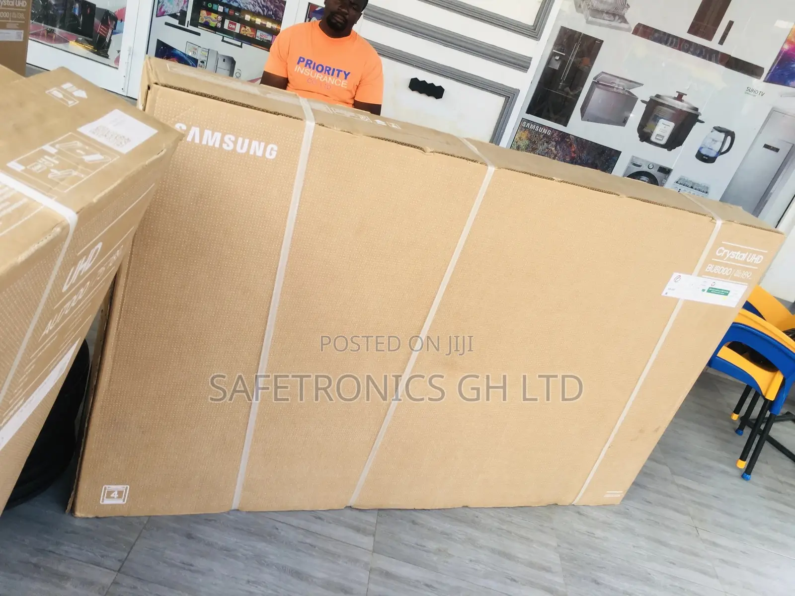 Turn on the Fun With Us 85” Samsung LED BU80 Tv