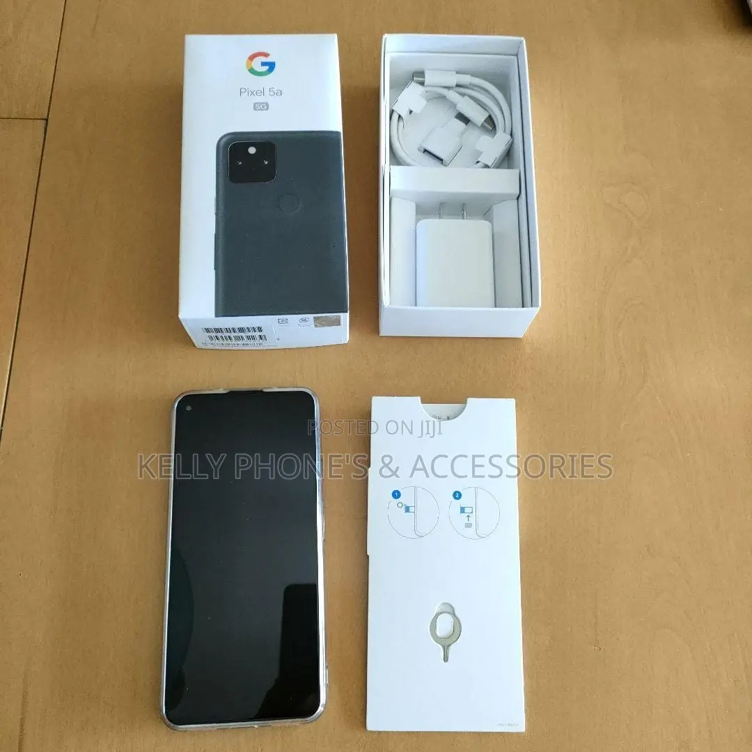 New Google Pixel 5a 5G 128 GB Black