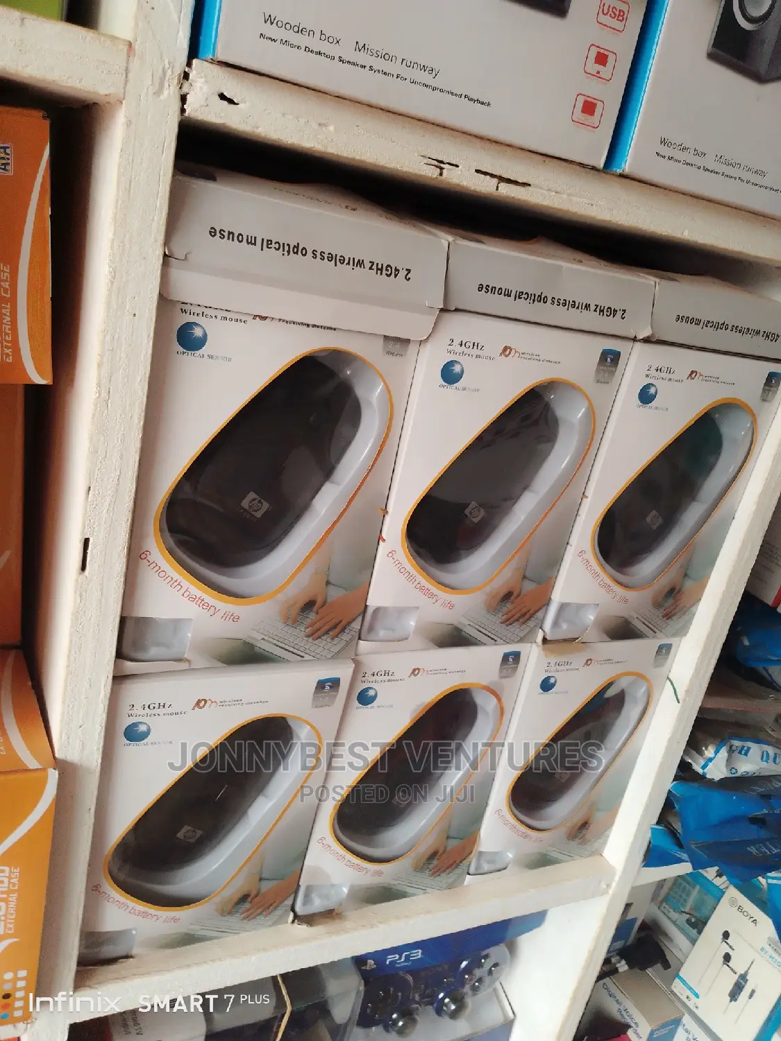 HP Wireless Flat Mouse