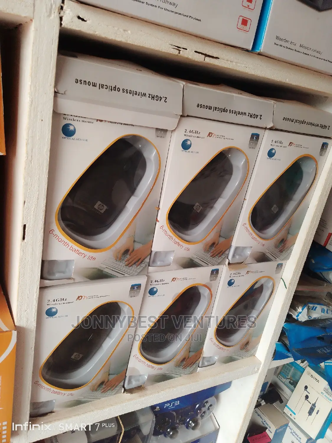 HP Wireless Flat Mouse