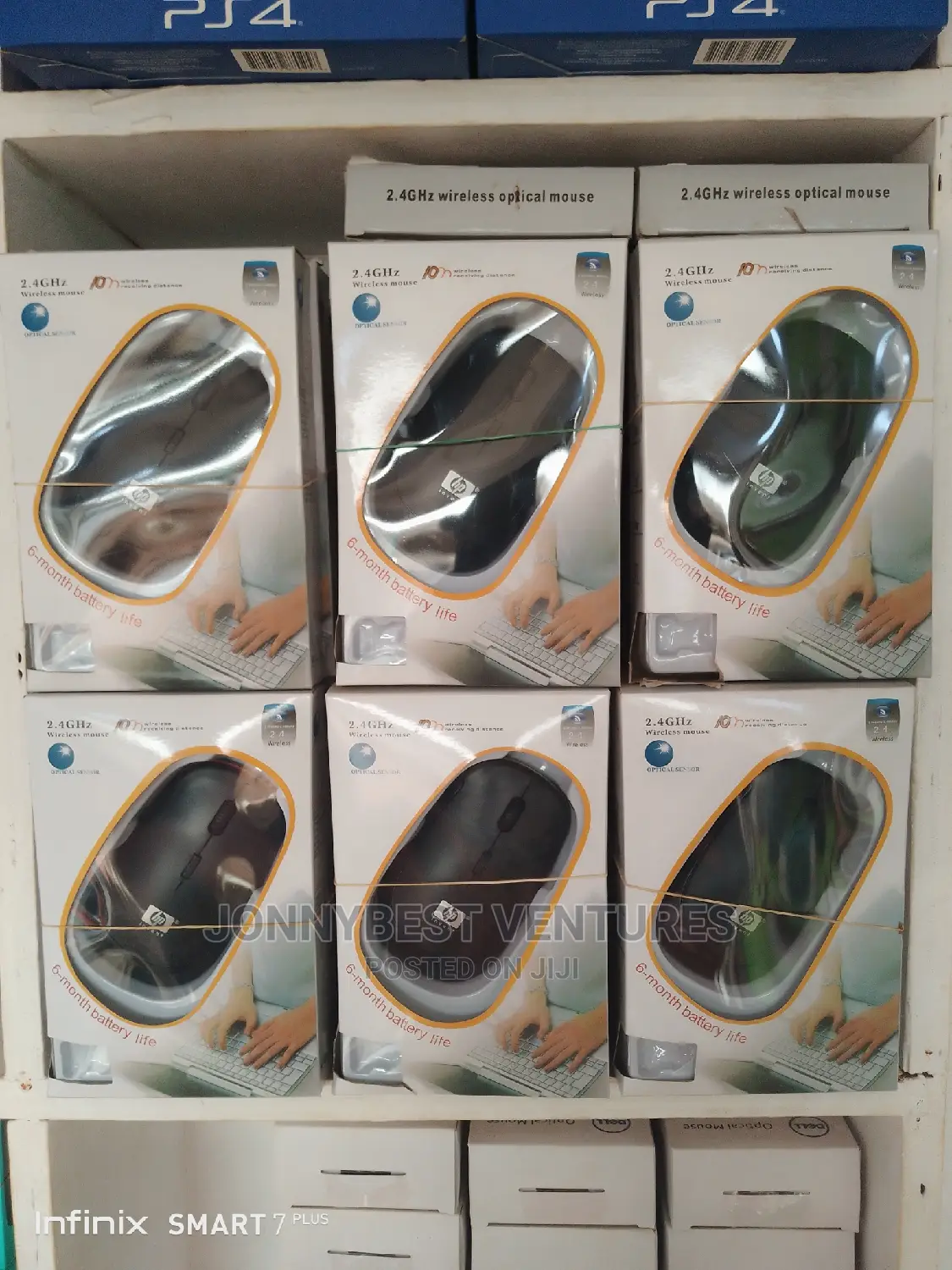 HP Wireless Flat Mouse