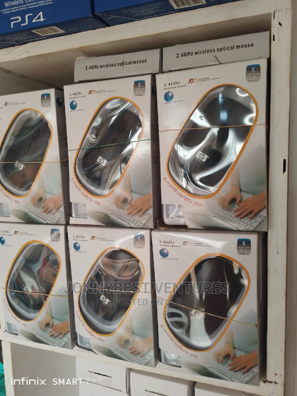 HP Wireless Flat Mouse