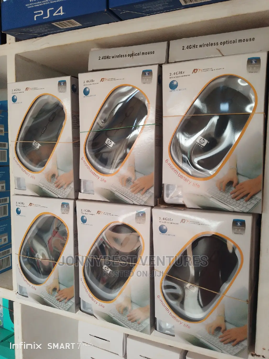 HP Wireless Flat Mouse