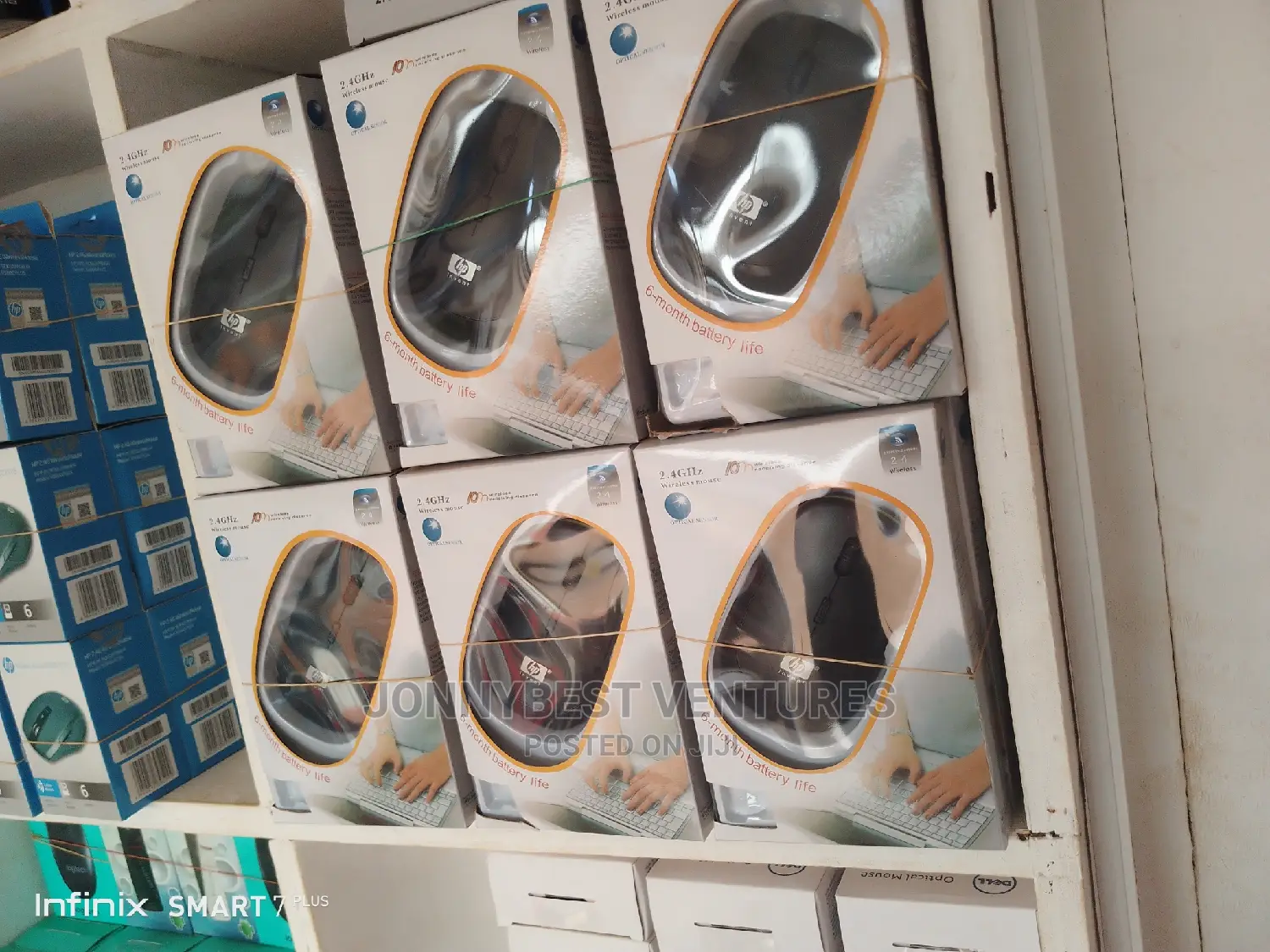 HP Wireless Flat Mouse
