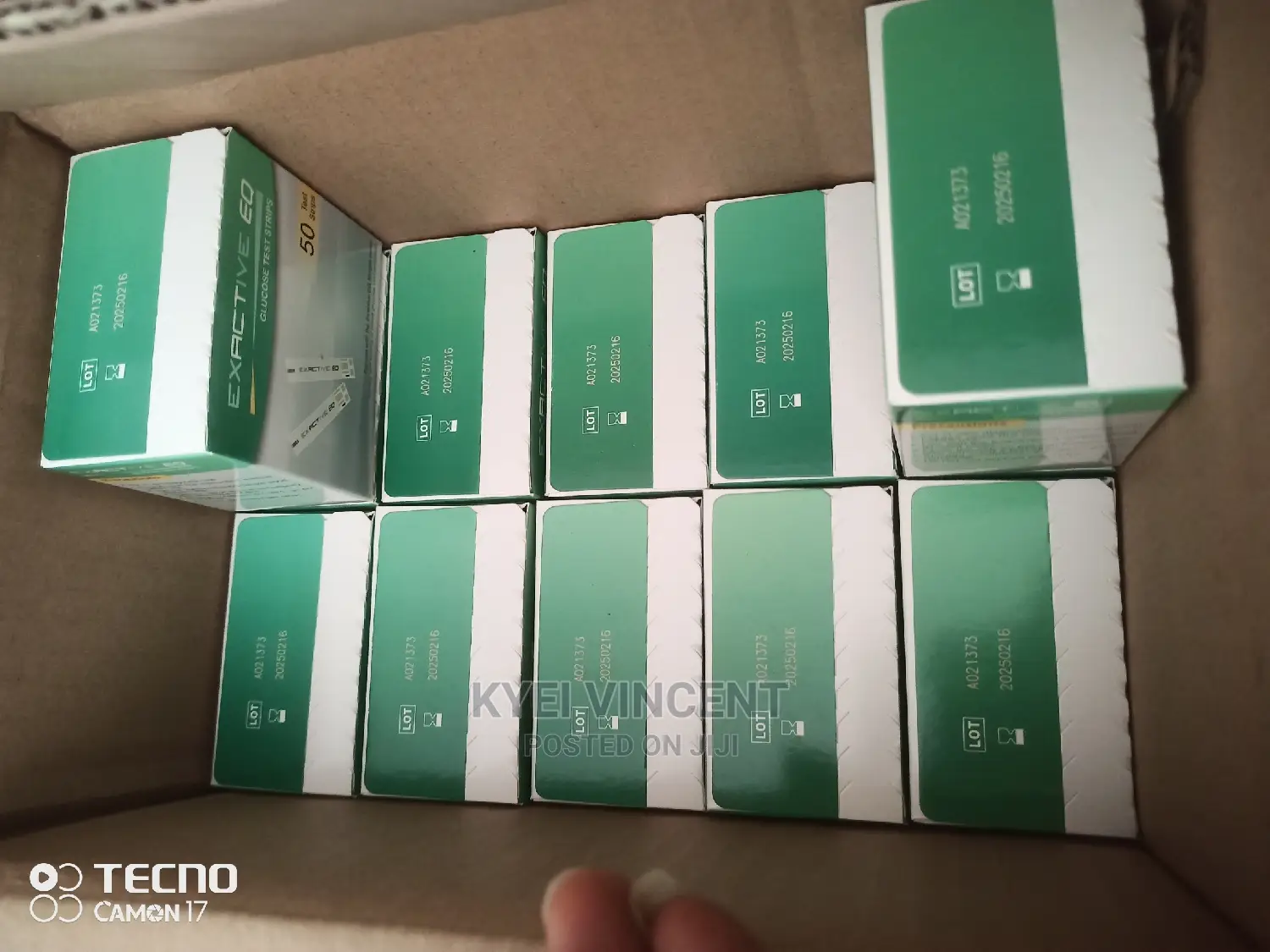 Exactive Eq Glucometer Strips