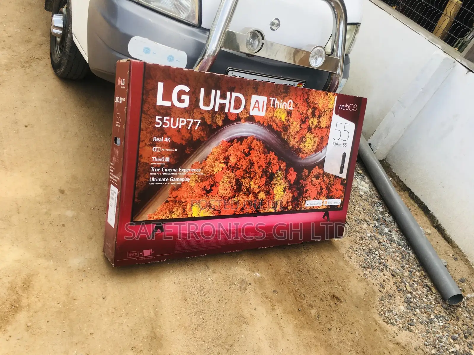 Experience Good Quality LG UP77 55” LED Tv