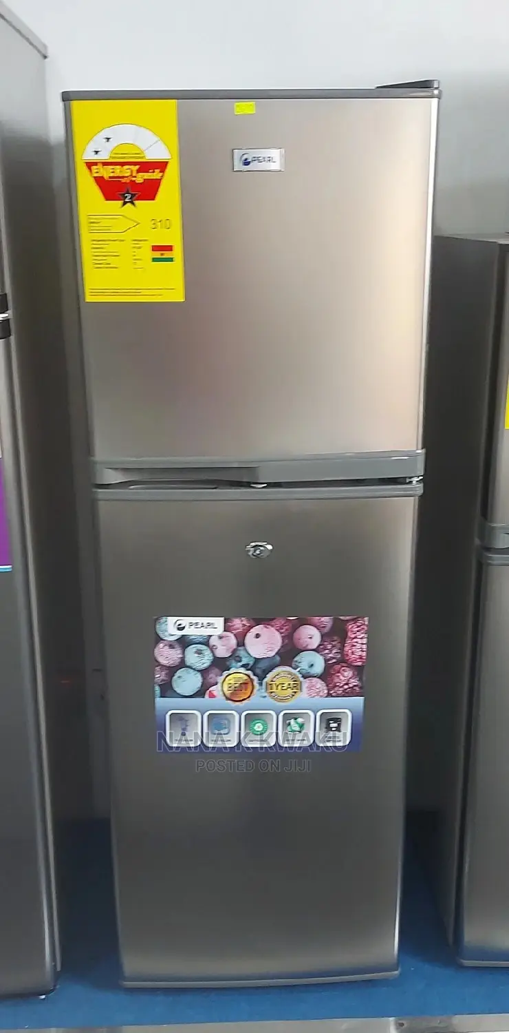 New_best-Pearl Pf20 Double Door Fridge With Top Freezer