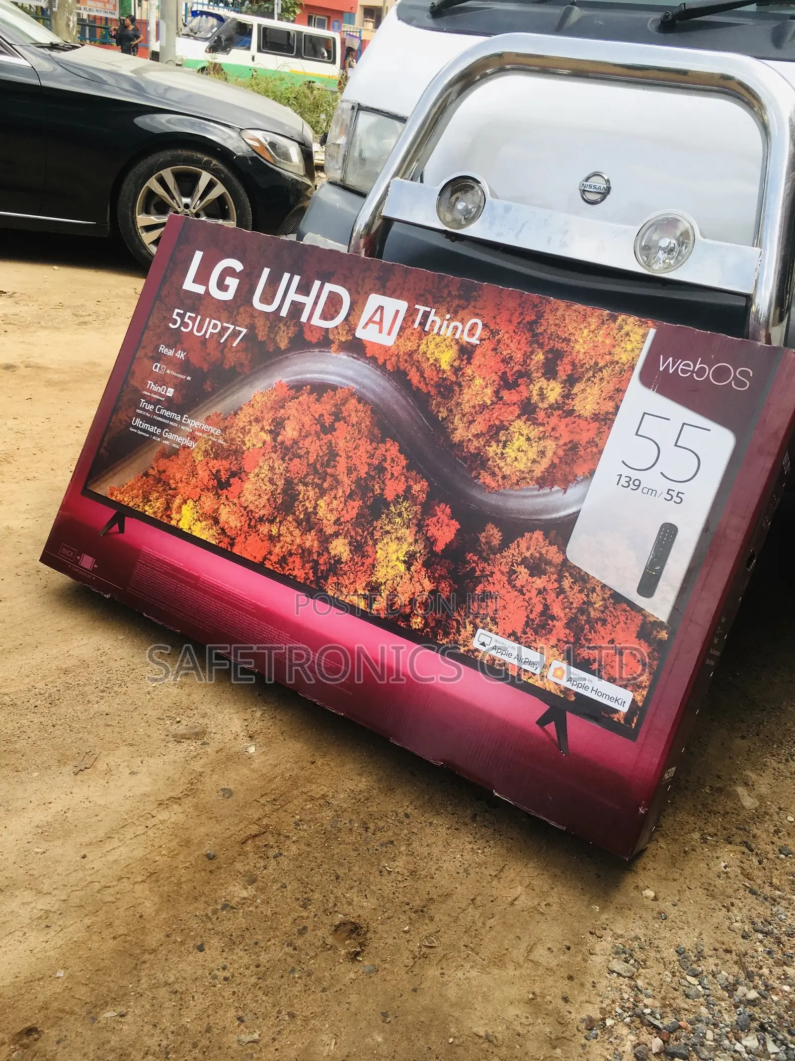 Discover Something Nice With Lg 55” LED UP77 Tv