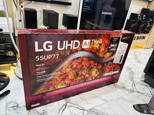 Long Lasting Durability UHD LG TV 55”UP81 Smart