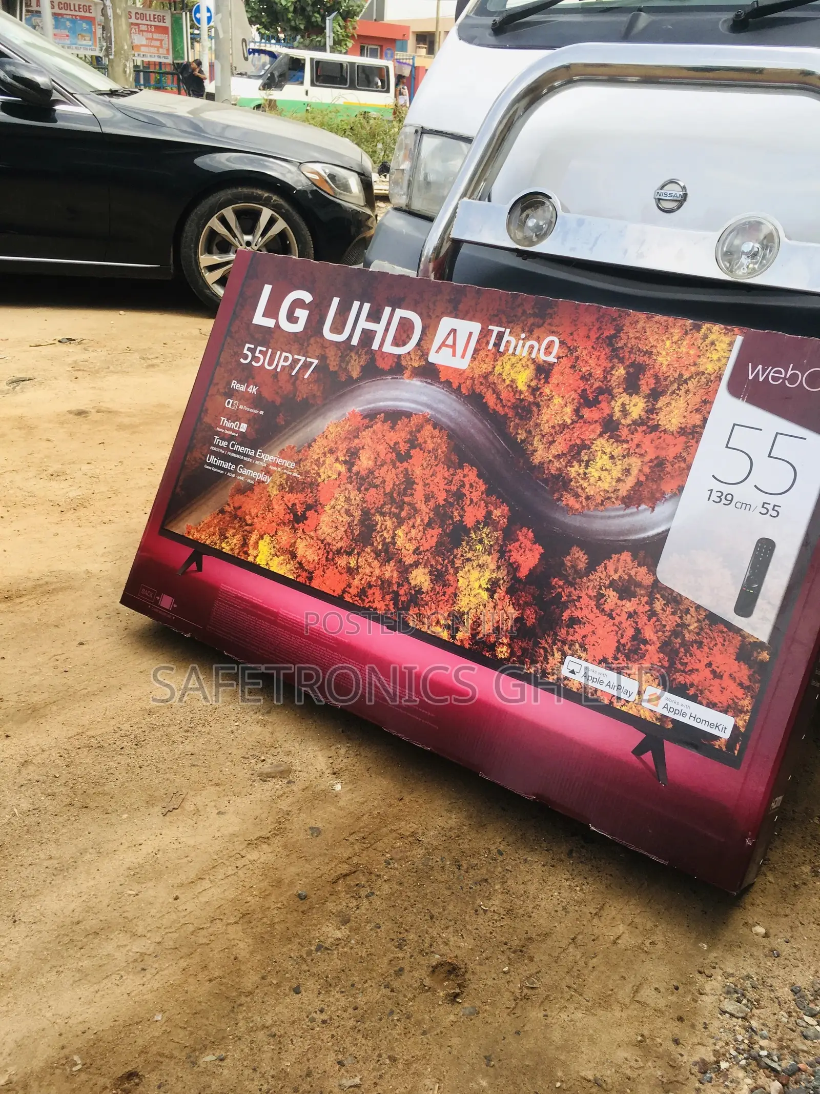 Watch and Enjoy the Best Movies on Lg 55” UP77 Tv