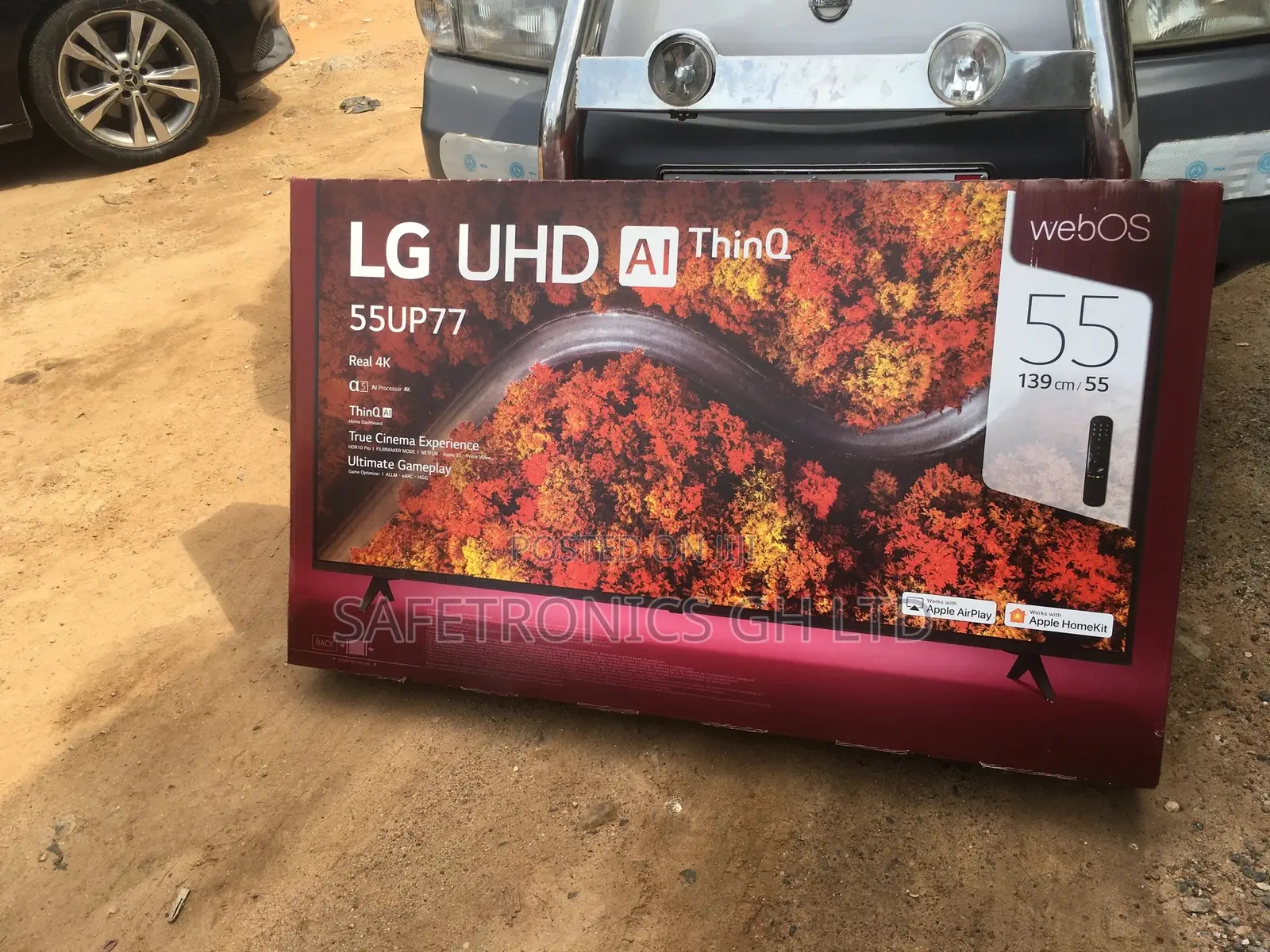 Genuine LG Led 55” UP77 Tv