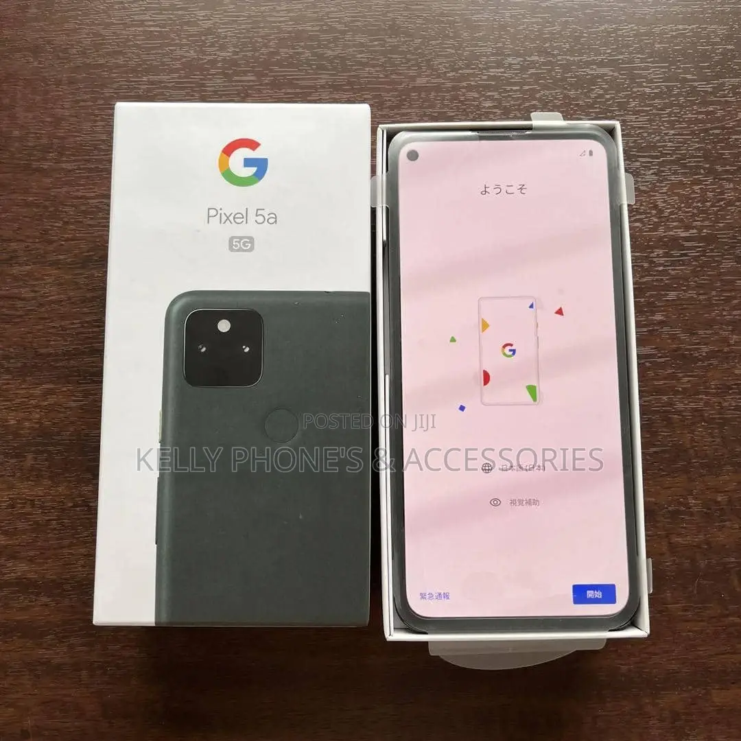 New Google Pixel 5a 5G 128 GB Black