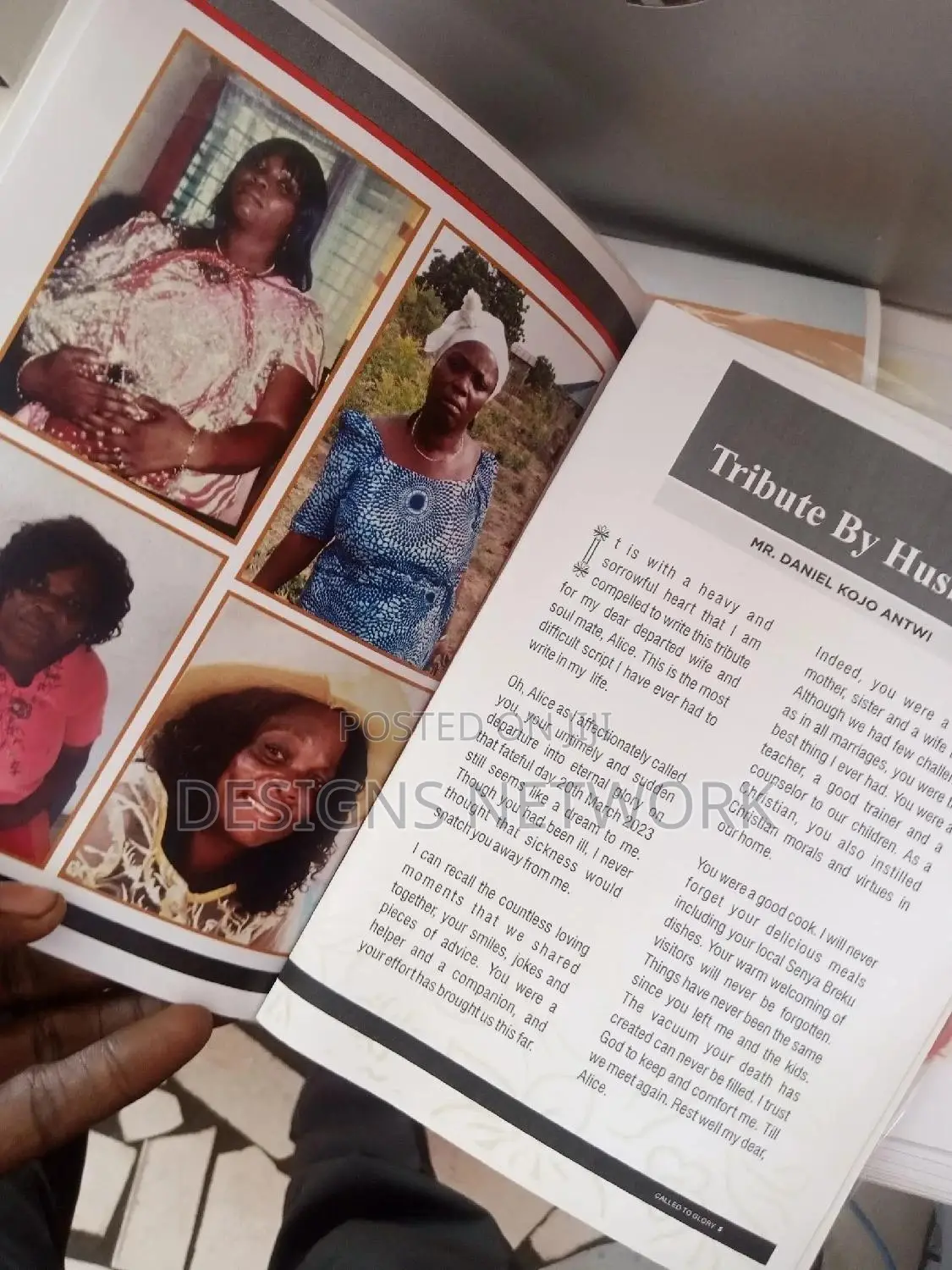 Funeral Books / Brouchures