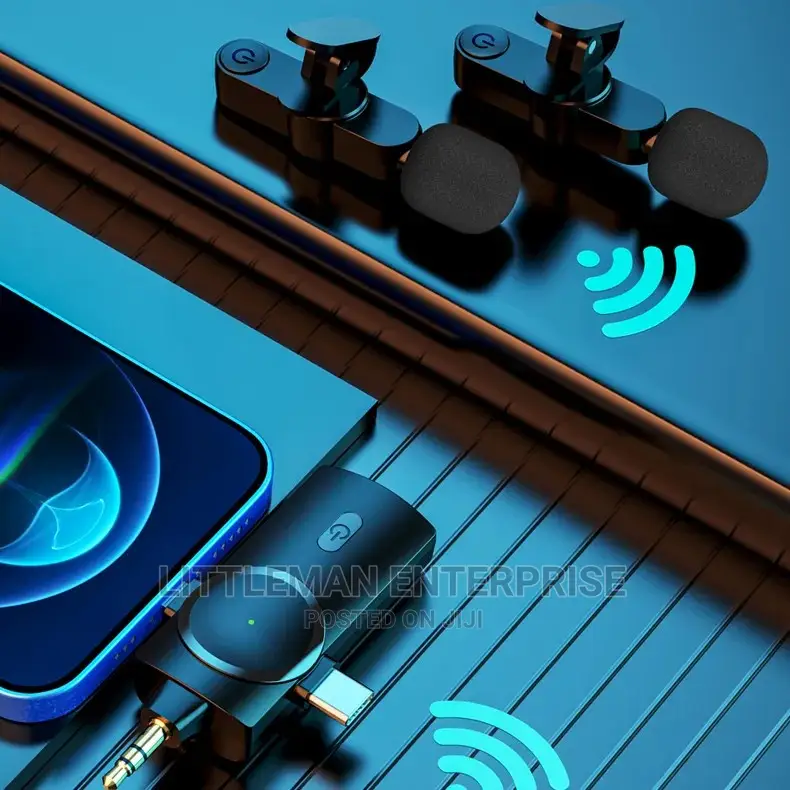 Wireless Live Lavalier Lapel Mini Microphone