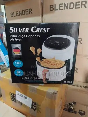 8l Digital Silver Crest Airfryer