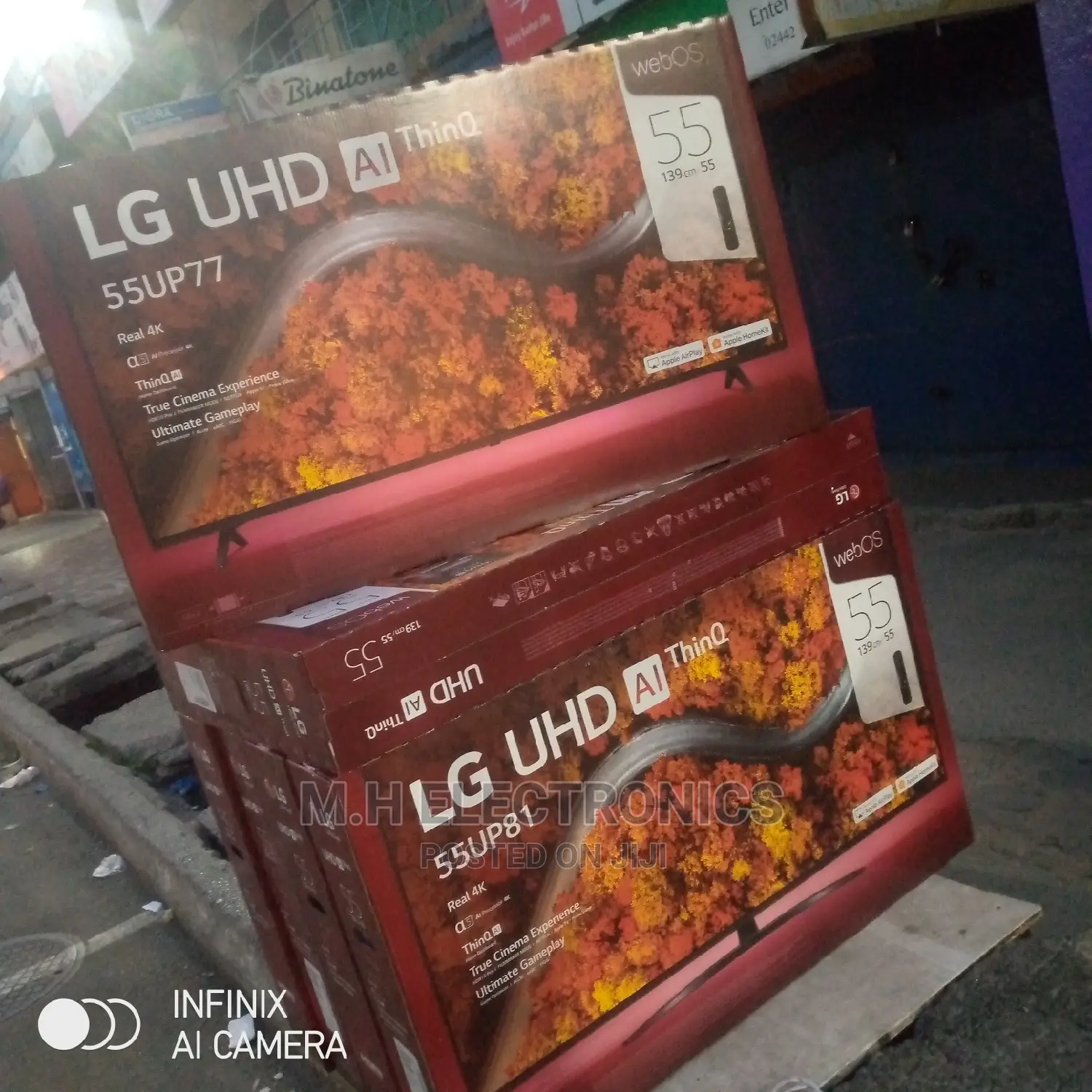 Brand New LG 55 Inches Webos Smart 2023 Model