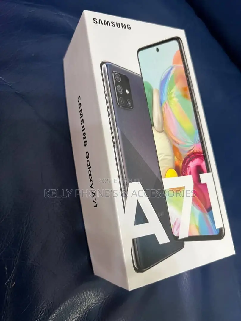 New Samsung Galaxy A71 5G 128 GB Black