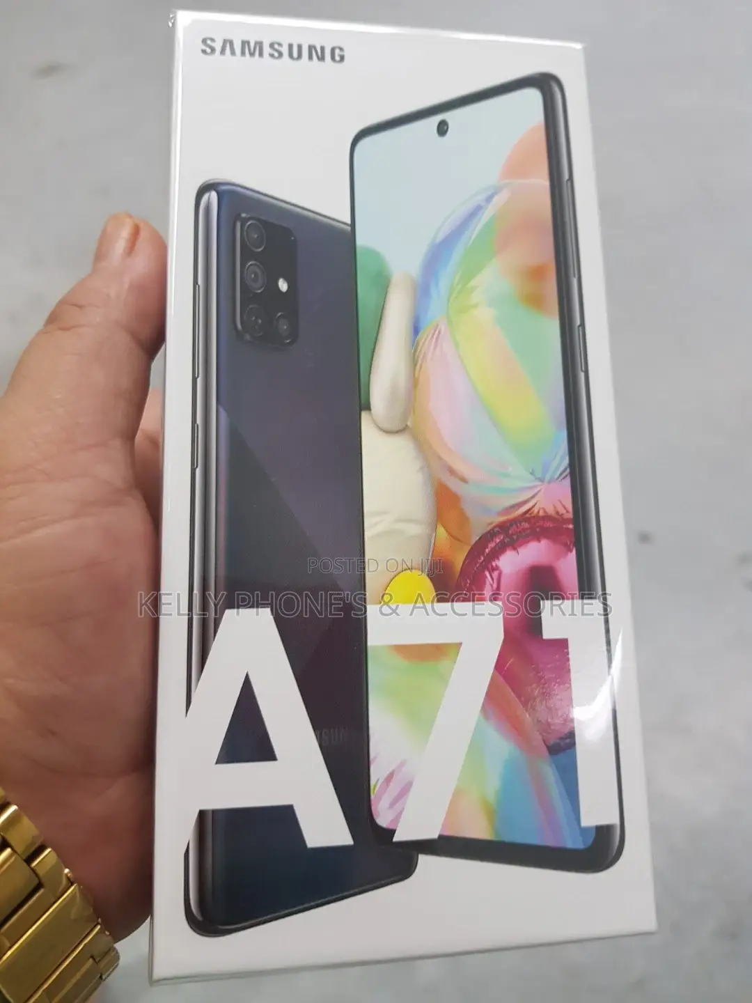 New Samsung Galaxy A71 5G 128 GB Black