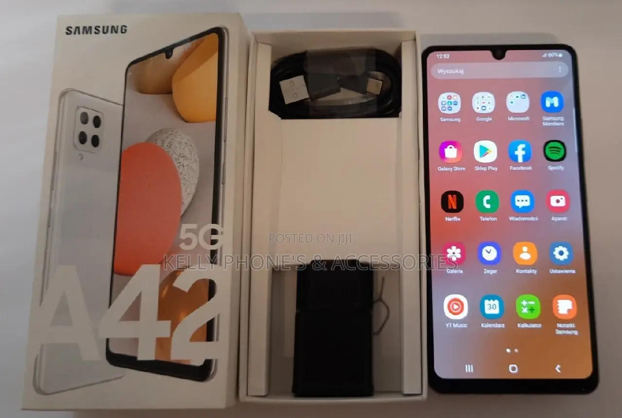 New Samsung Galaxy A42 5G 128 GB Black