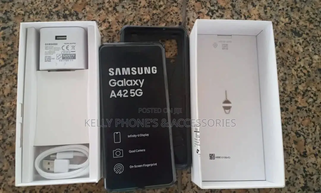 New Samsung Galaxy A42 5G 128 GB White