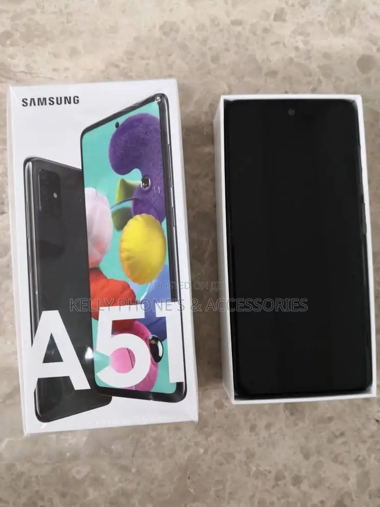 New Samsung Galaxy A51 5G 128 GB Black