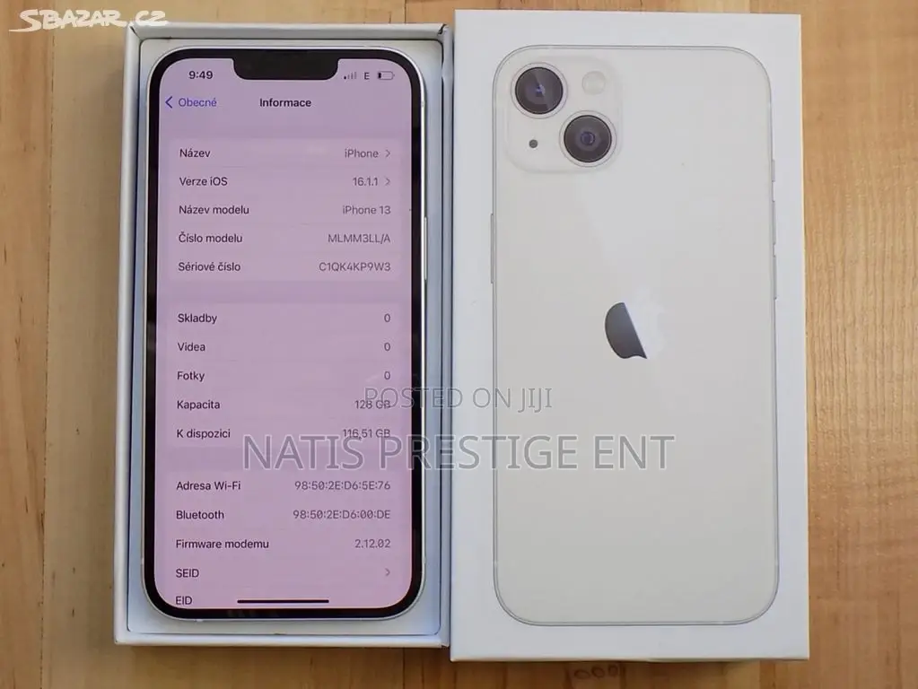 New Apple iPhone 13 128 GB Gold