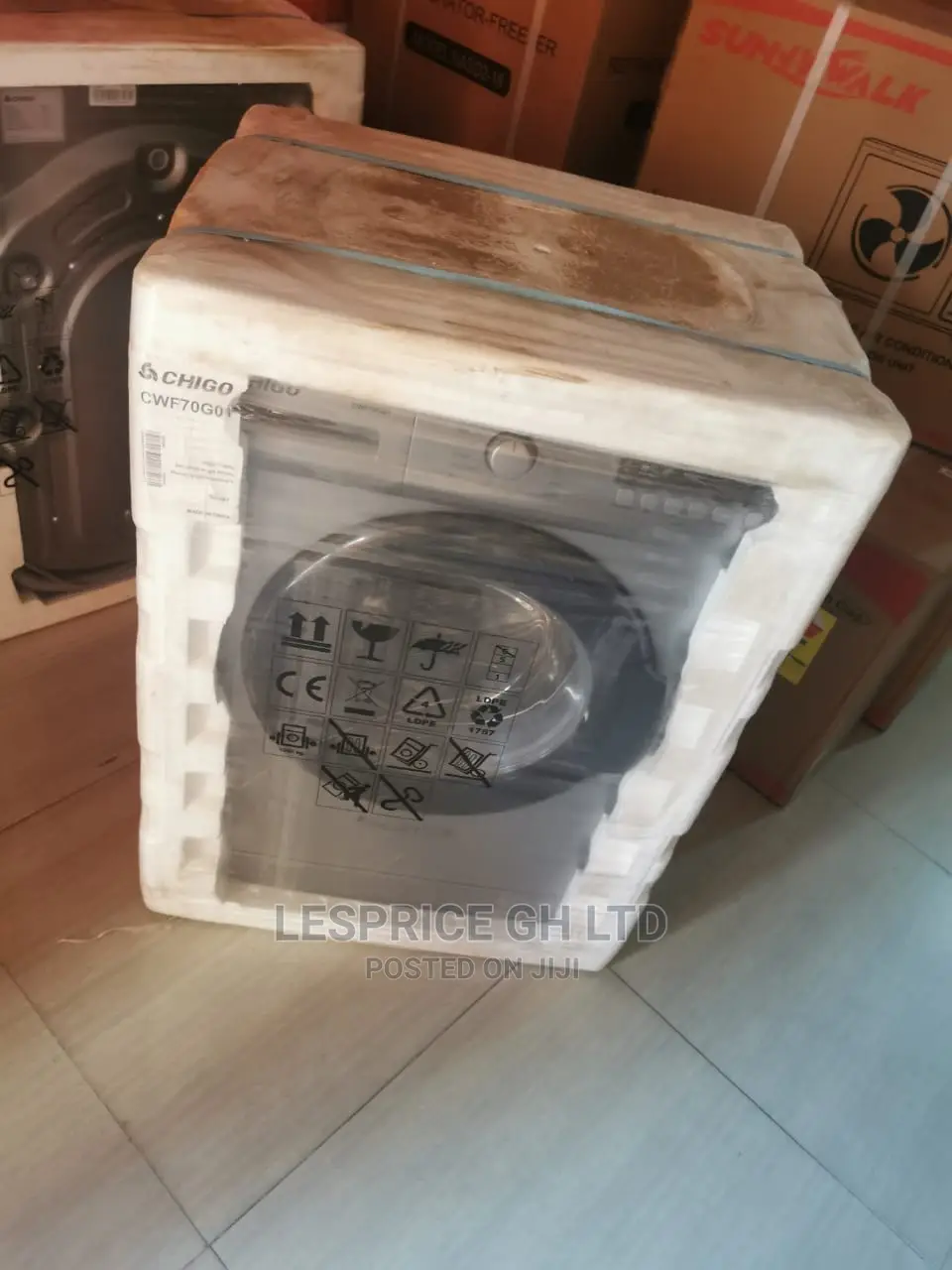 Perfect New Chigo Washing Machine 7kg Front Load